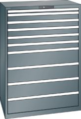 Schubladenschrank 10 Schubladen 1023x725x1450 NCS S 6502-B Lista 54x36E 78.308.050