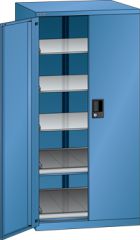 Schubladenschrank Flgeltren 717x753x1450 RAL 5019 Lista 36x36E 79.470.040