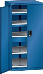 Schubladenschrank Flgeltren 717x753x1450 RAL 5010 Lista 36x36E 79.468.090