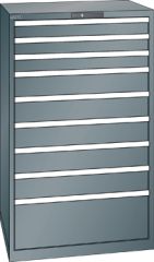 Schubladenschrank 9 Schubladen 870x725x1450 NCS S 6502-B Lista 45x36E 78.709.050