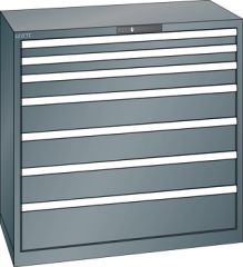 Schubladenschrank 7 Schubladen 1023x572x1000 NCS S 6502-B Lista 54x27E 78.761.050