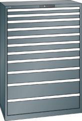 Schubladenschrank 11 Schubladen 1023x572x1450 NCS S 6502-B Lista 54x27E 78.776.050