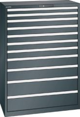 Schubladenschrank 11 Schubladen 1023x572x1450 NCS S 9000-N Lista 54x27E 78.776.060