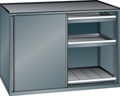 Schubladenschrank Schiebetren 1430x627x1020 NCS S 6502-B Lista 36x27E 79.426.050