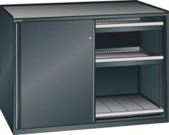 Schubladenschrank Schiebetren 1430x627x1020 NCS S 9000-N Lista 36x27E 79.427.060