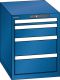 Schubladenschrank 4 Schubladen 411x572x533 RAL 5010 Lista 18x27E 78.414.090