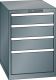 Schubladenschrank 4 Schubladen 564x725x850 NCS S 6502-B Lista 27x36E 78.525.050